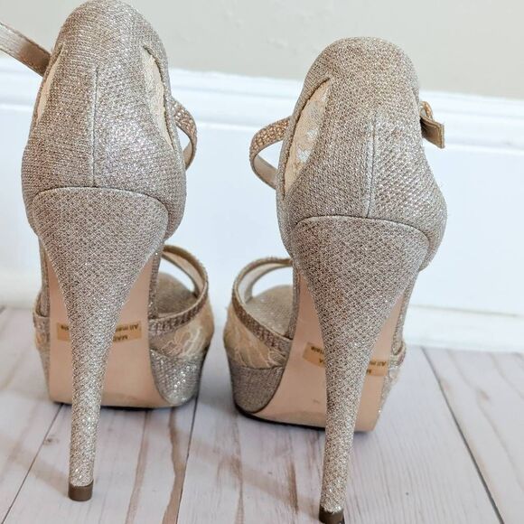 Dream Pairs Peep Toe Platform High Heels - Picture 5 of 7